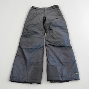 Columbia Youth Unisex Black Insulated Outgrown Ski Snow Pants Size L 14/16